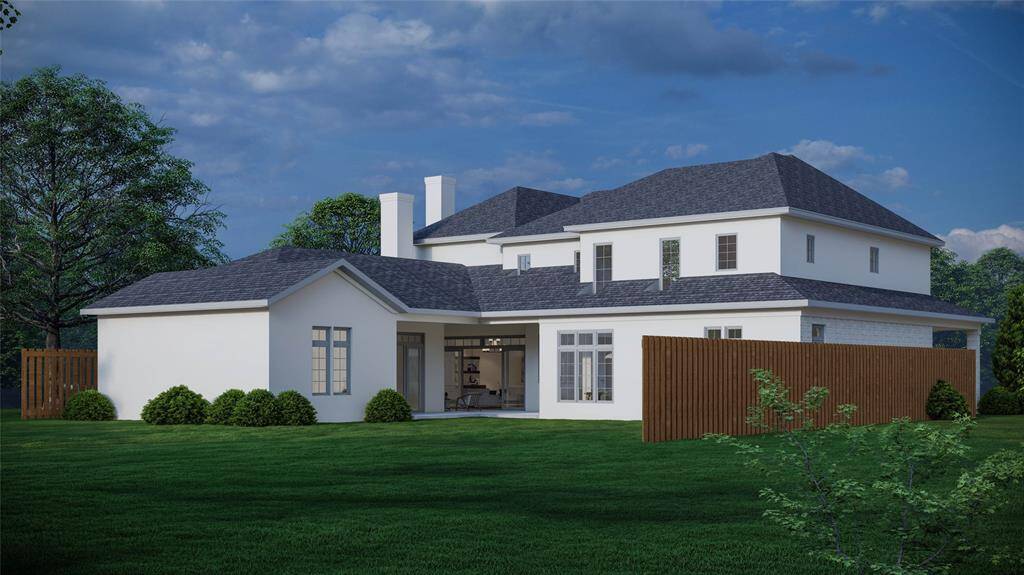 Both the great room and primary bedroom has access to the covered patio. Rendering Image. Final finishes subject to change.