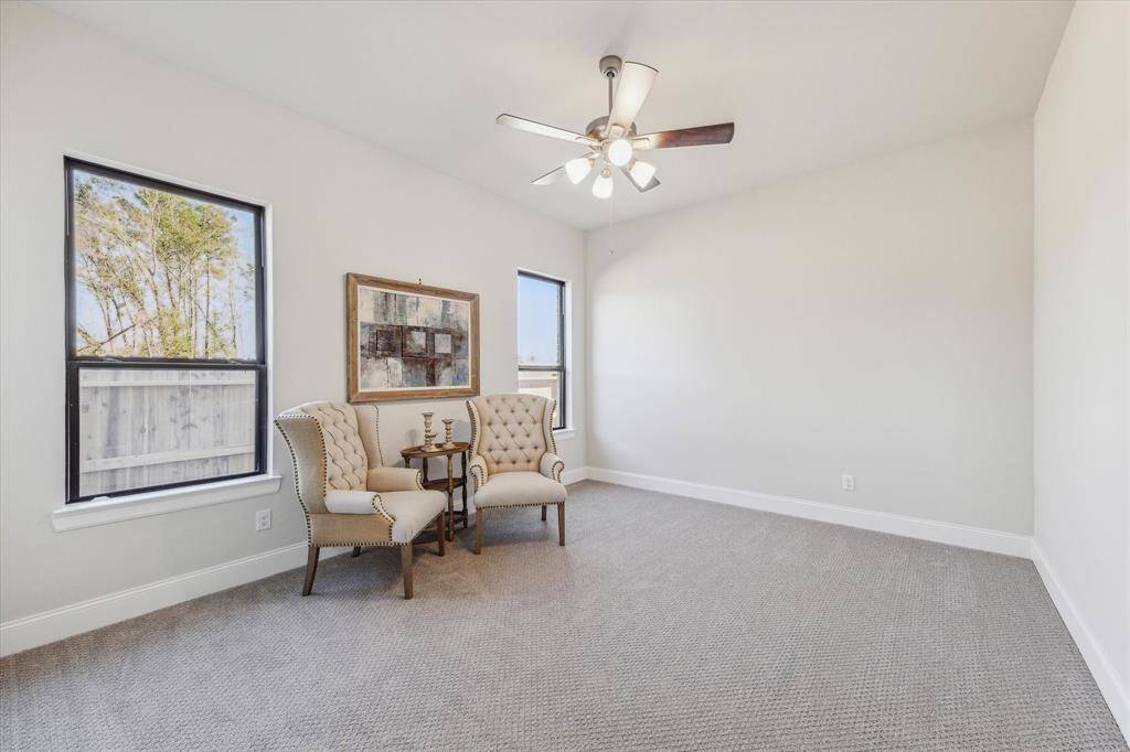 1 Secondary Bedroom found down (3 are upstairs)