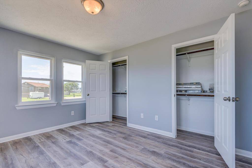 Bedroom #2 with double closets.
