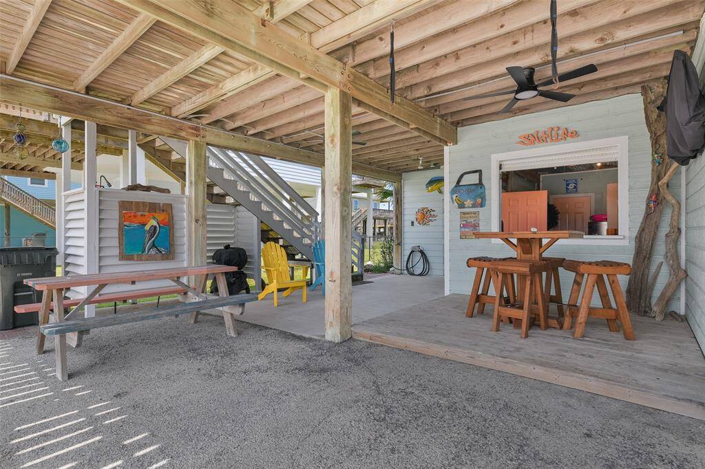 Lets head downstairs to the great entertaining space.