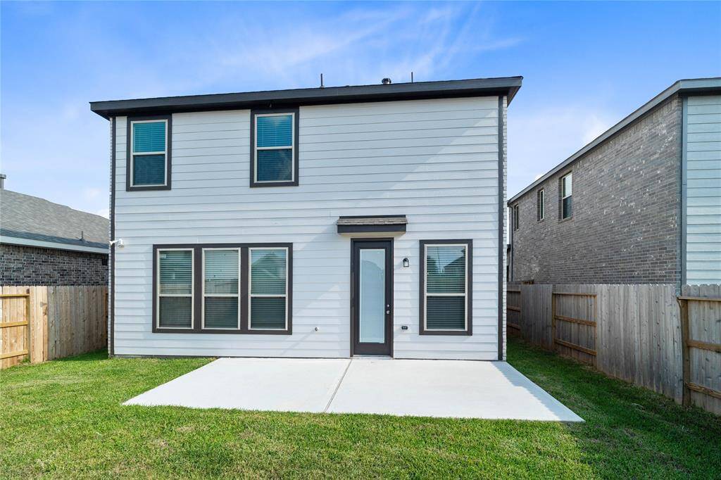 Come and see this spacious backyard with its spacious patio slab. There is plenty of room for the kids to play and adults to relax!