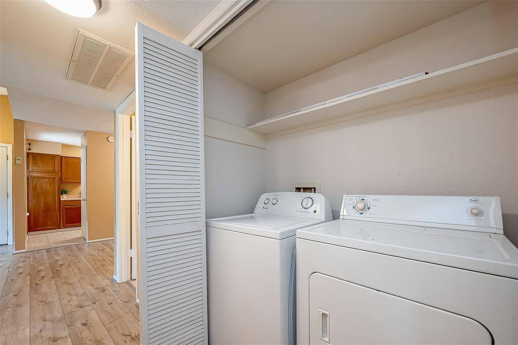 Laundry room.
