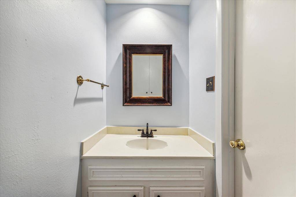 Downstairs Powder Room.