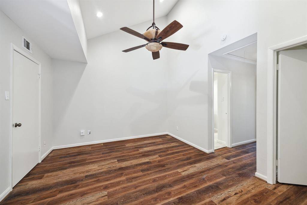 The courtyard allows for an abundance of natural light to pour into the home.