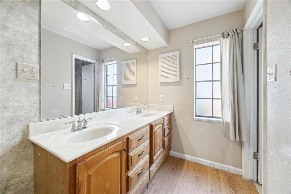 Primary bathroom.