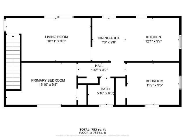 Estimate size of both units