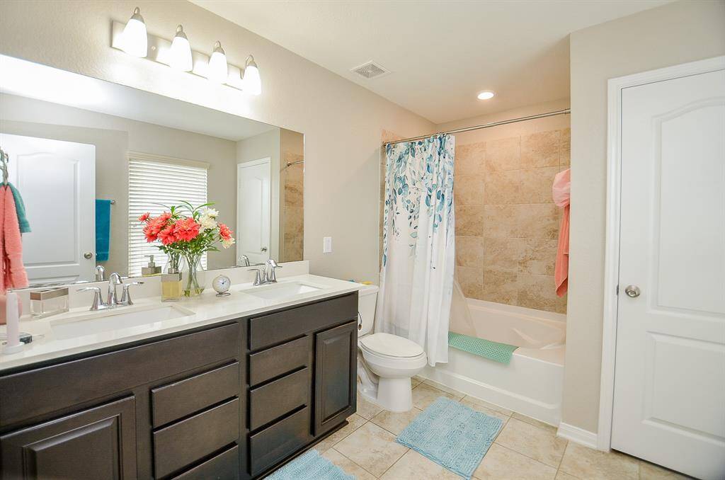Attractive primary bathroom