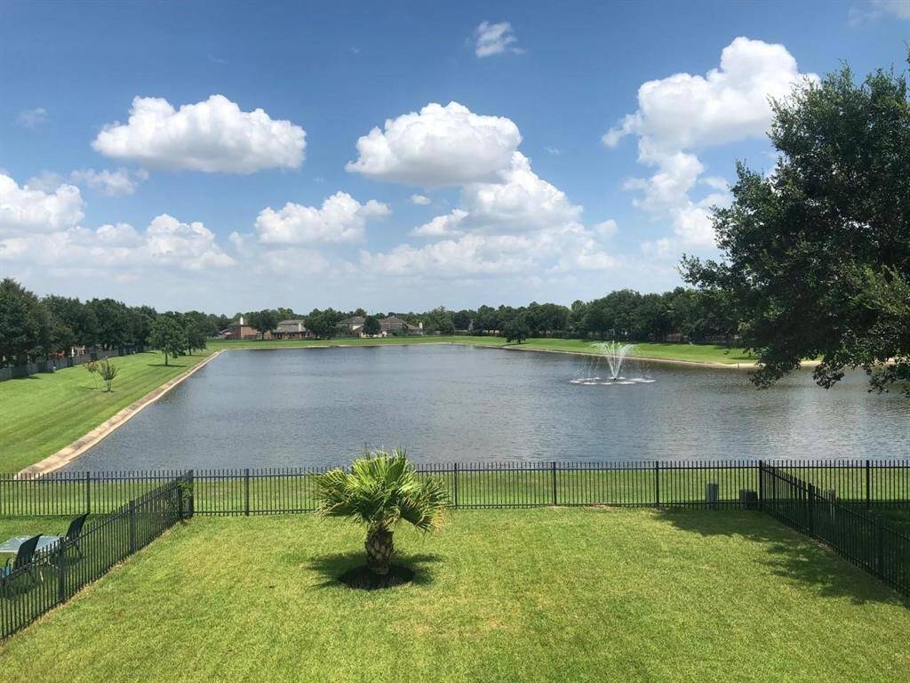 View from home of backyard.
