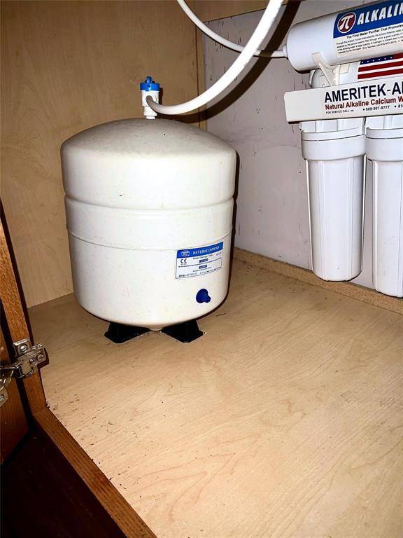 Kitchen's water purification system.