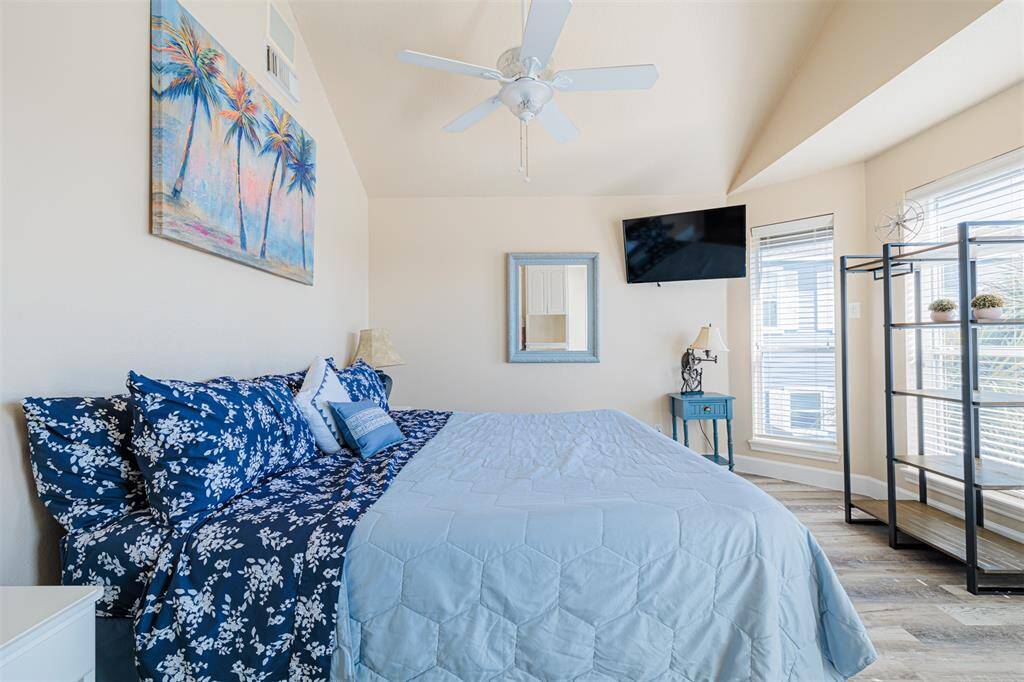 Master bedroom is located upstairs with its own balcony and the bathroom.
