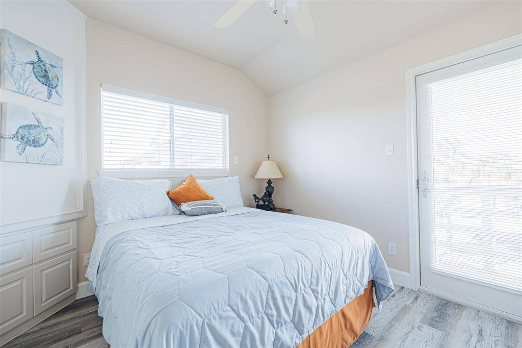 One of two guest bedrooms
