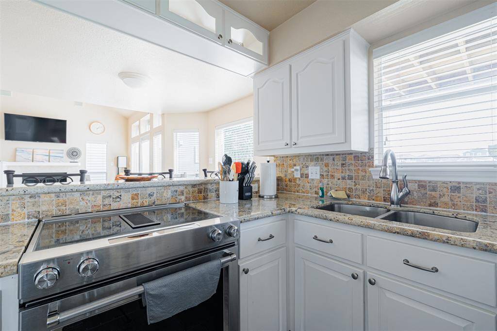 Fully stocked kitchen