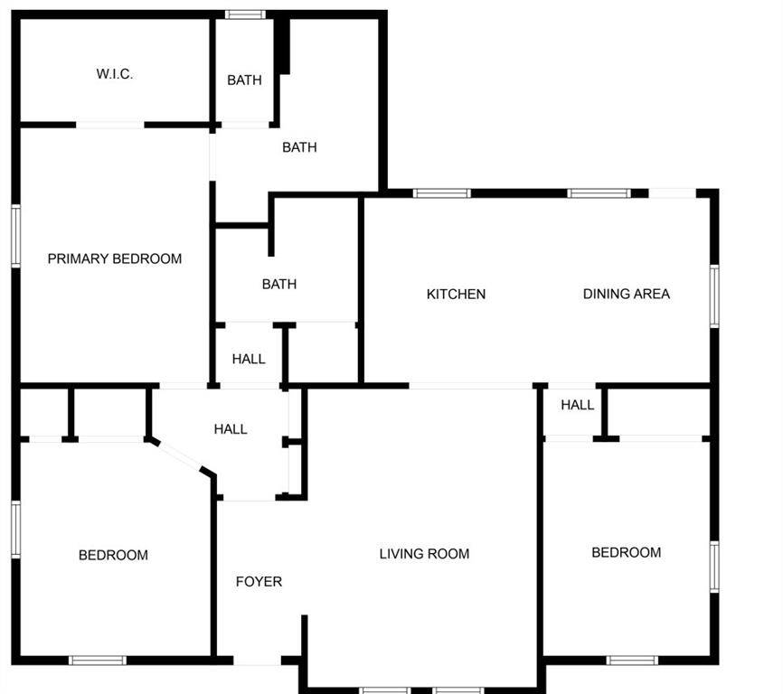 Open Concept Living: Experience spacious, airy interiors with clean lines and natural light flooding through large windows. The open floor plan seamlessly connects the living, dining, and kitchen areas, enhancing the home's sense of space.