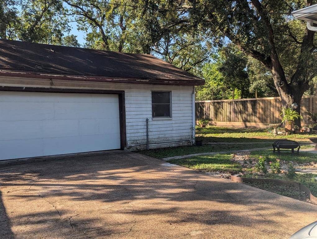 New garage door.