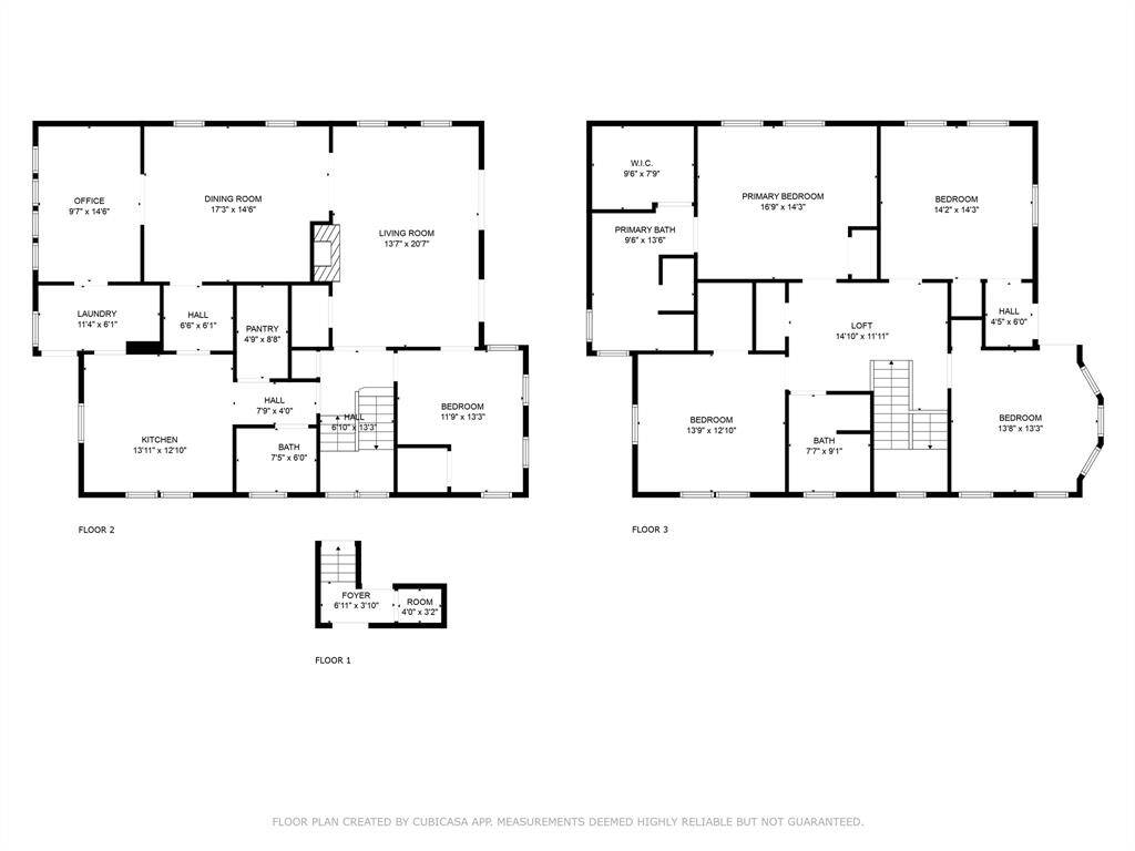 Combined Floor Plan