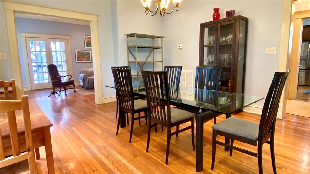 Beautiful wood floors throughout the home