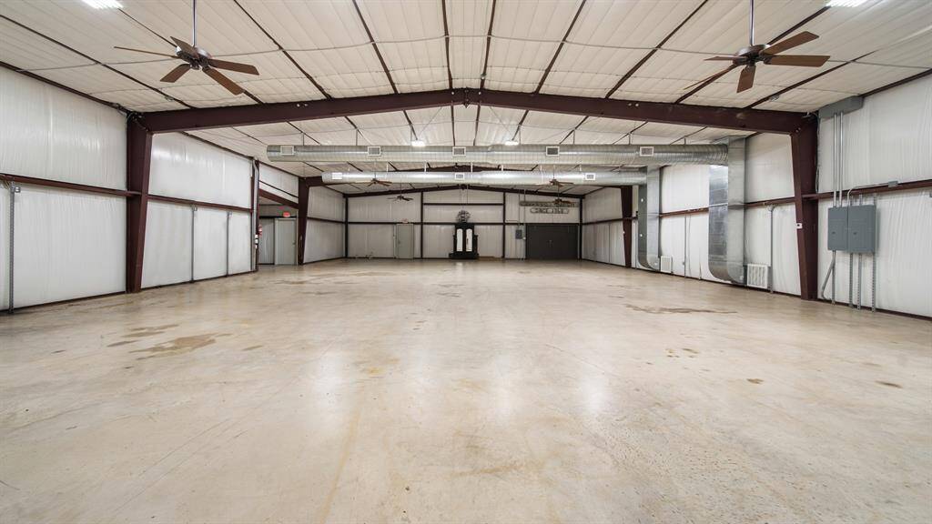 60x70 15ft high insulated and AC'd warehouse space that can function as a collectors dream garage, or space for large gatherings and events.