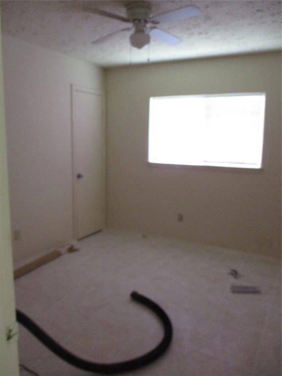 Fan in 3 of 4 bedrooms