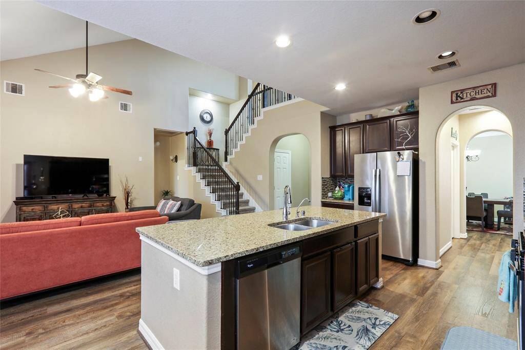 High Ceilings and tons of natural light.