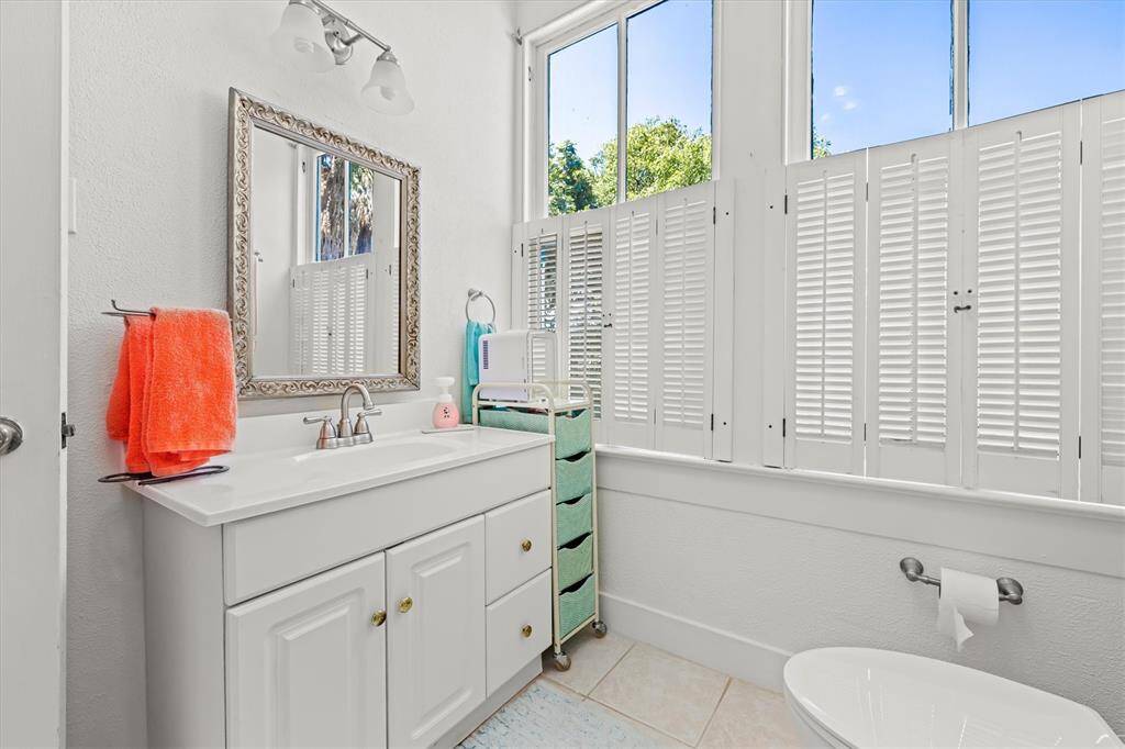 3rd full bath upstairs