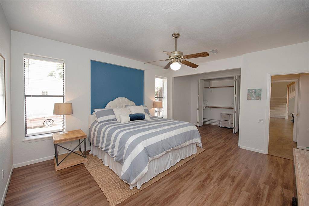 Another view of the master bedroom 2 showing the fabulous space as well as an inset spacious closet.