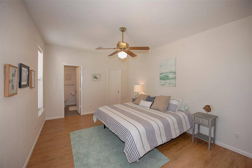 Bedroom #3 fabulous spacious room with private en suite bathroom and pocket door to walk in closet.