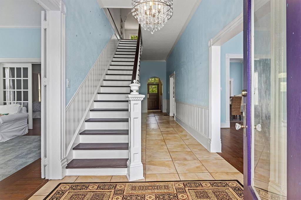 Spacious hallway