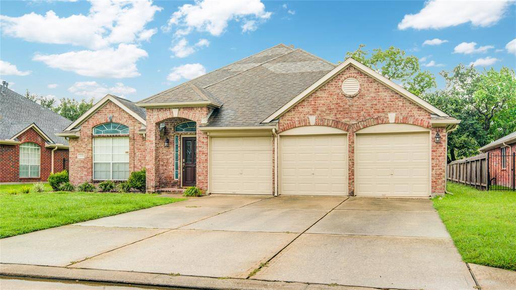 three-car garage