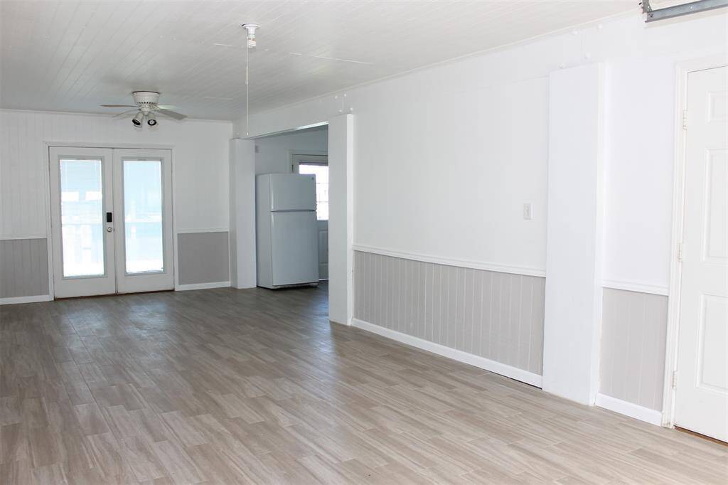 French doors out to the patio