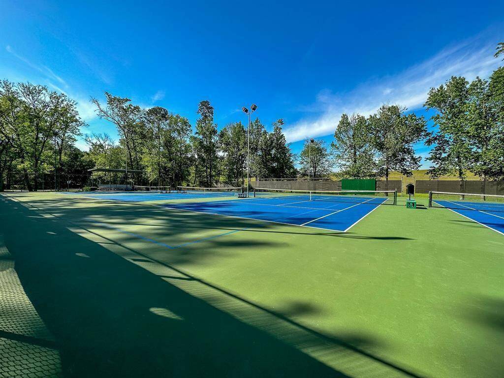 Community Tennis and Pickleball courts.