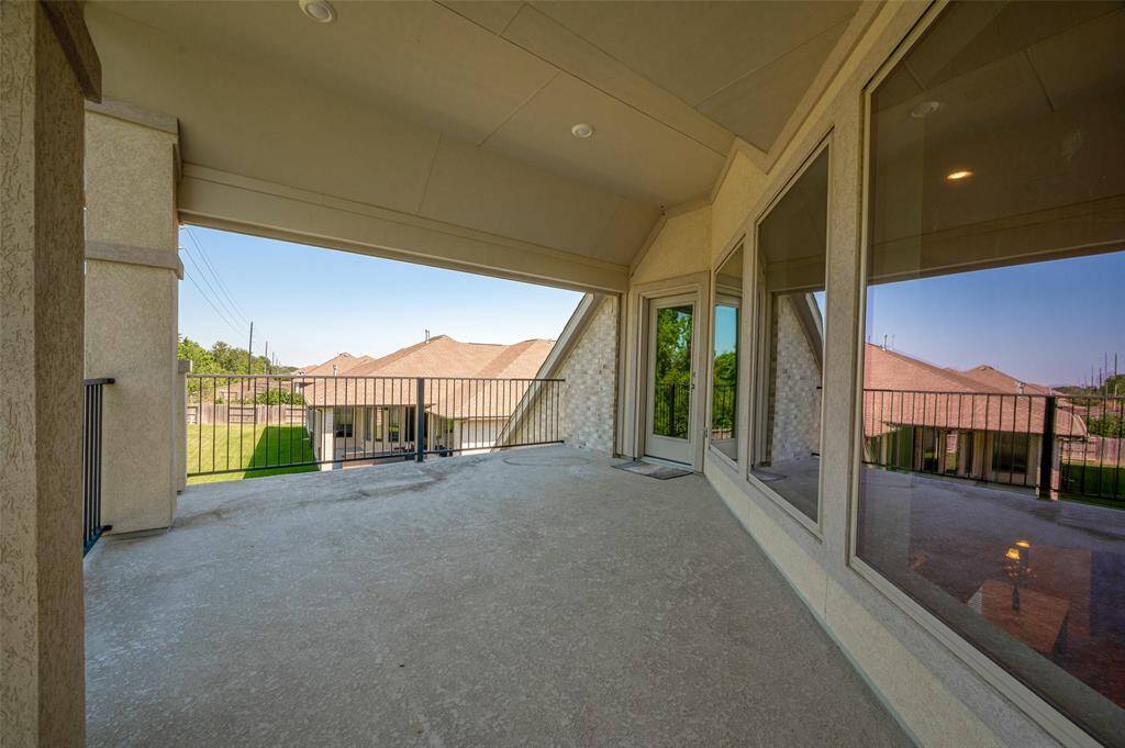 Start your morning off sitting on your upstairs balcony enjoying a cup of coffee and watching nature. No rear neighbors.