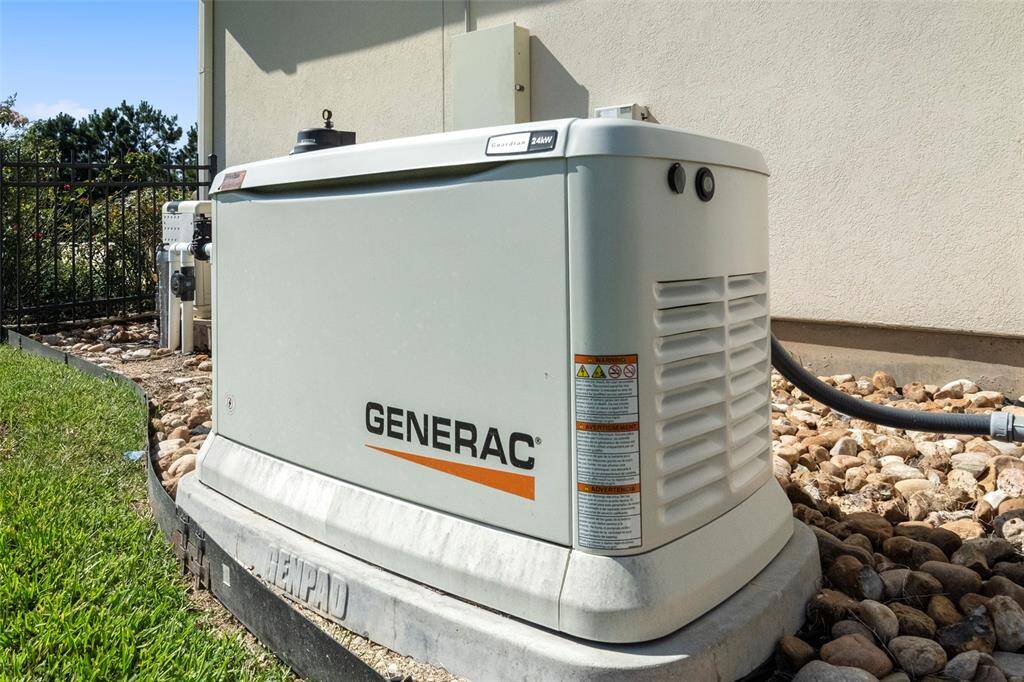 Experience uninterrupted comfort with this 24 kW Generac whole-house backup generator, seamlessly installed to ensure your home remains powered under any circumstances.