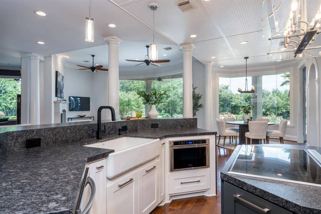 Kitchen was remodeled in 2015. Island also has a gas line if gas cooktop is preferred.