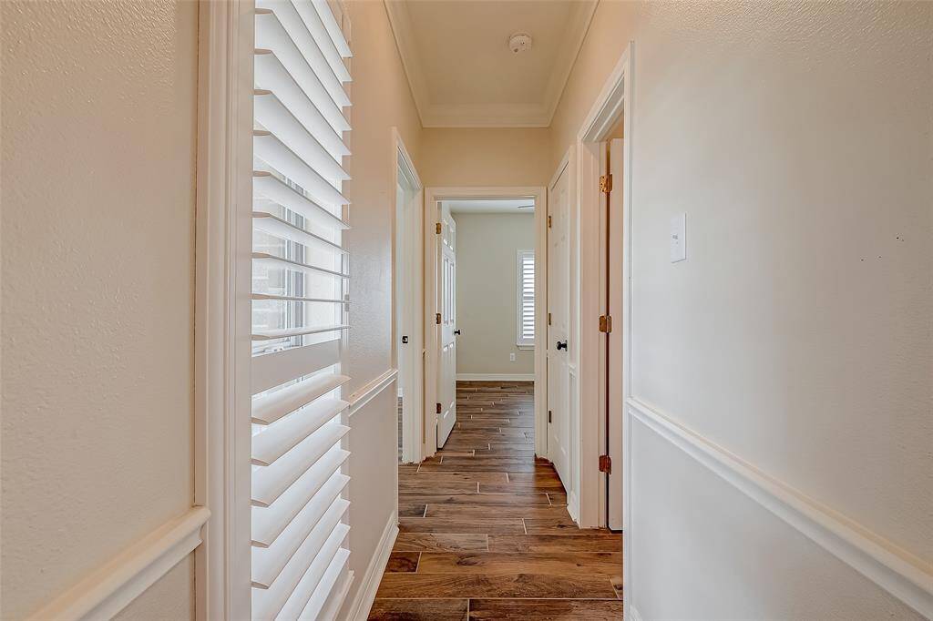 Hallway to Bedrooms 2 & 3