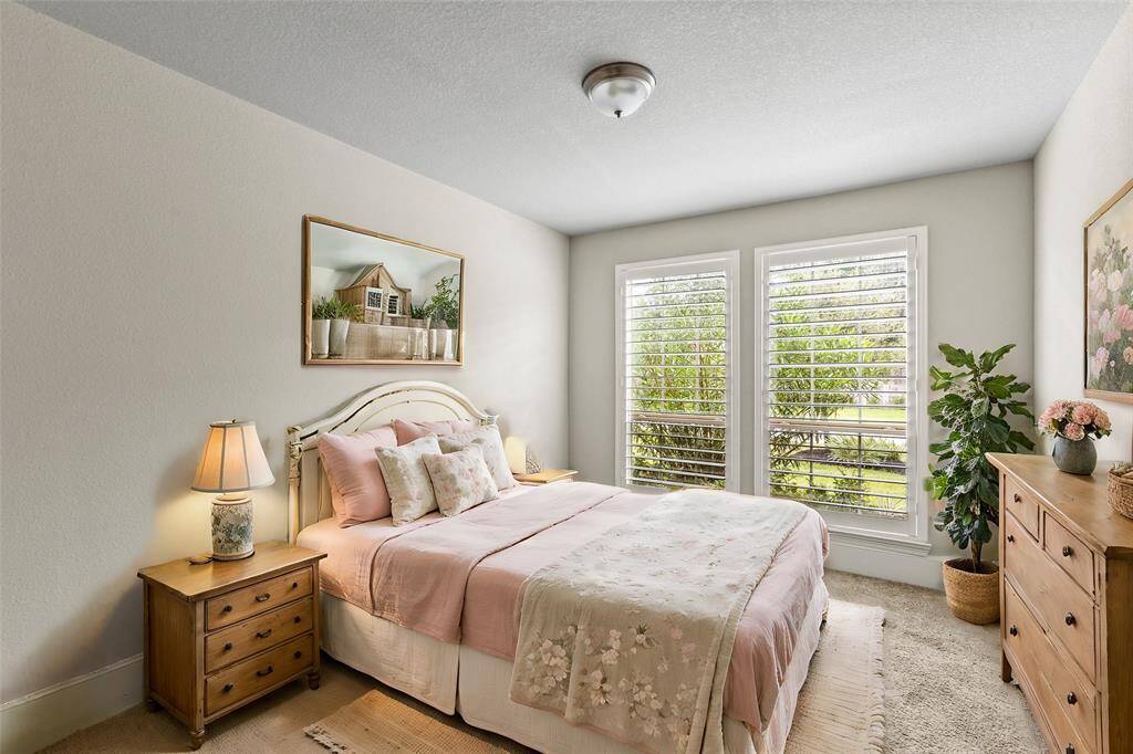 Secondary bedroom downstairs with ensuite bathroom.