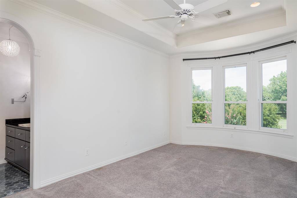 Each bedroom here has access to the covered porch directly  and an en suite bath.