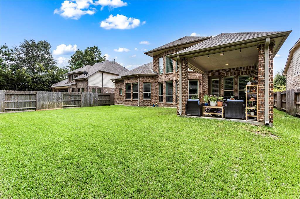 Nice size backyard. Allows for room for a pool.