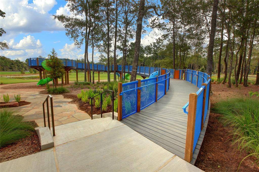 One of the play areas in the neighborhood