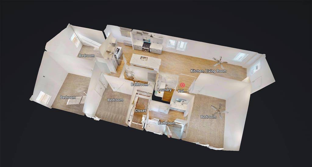 You can tour this absolutely incredible home from the comfort of your own computer in 3D. Do not forget to click the link to the virtual tour and see all this home has to offer!