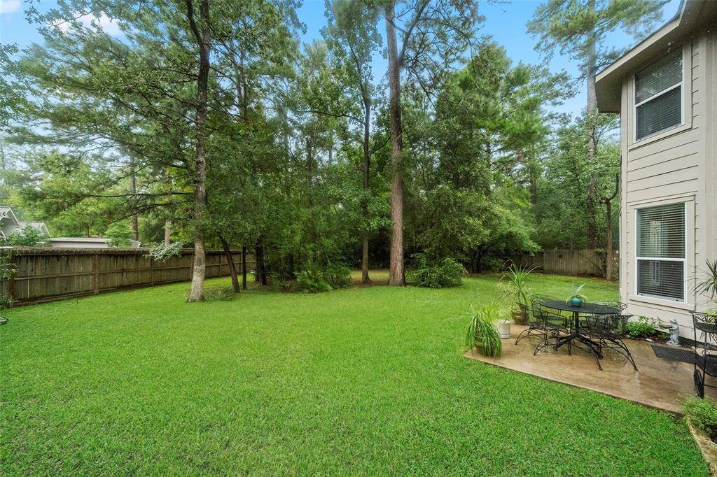 Mature trees and sodded yard. Exterior is newly painted.