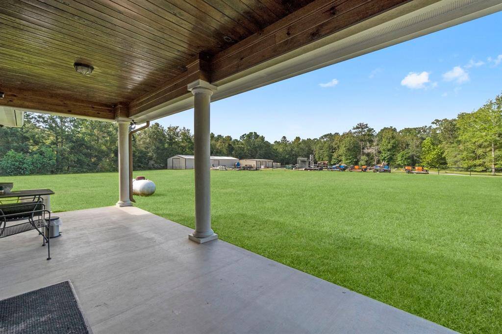 Back Covered Porch