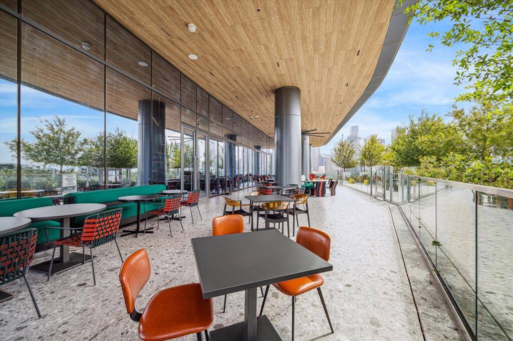 Thompson Hotel features Sol 7 restaurant with interior and exterior dining.