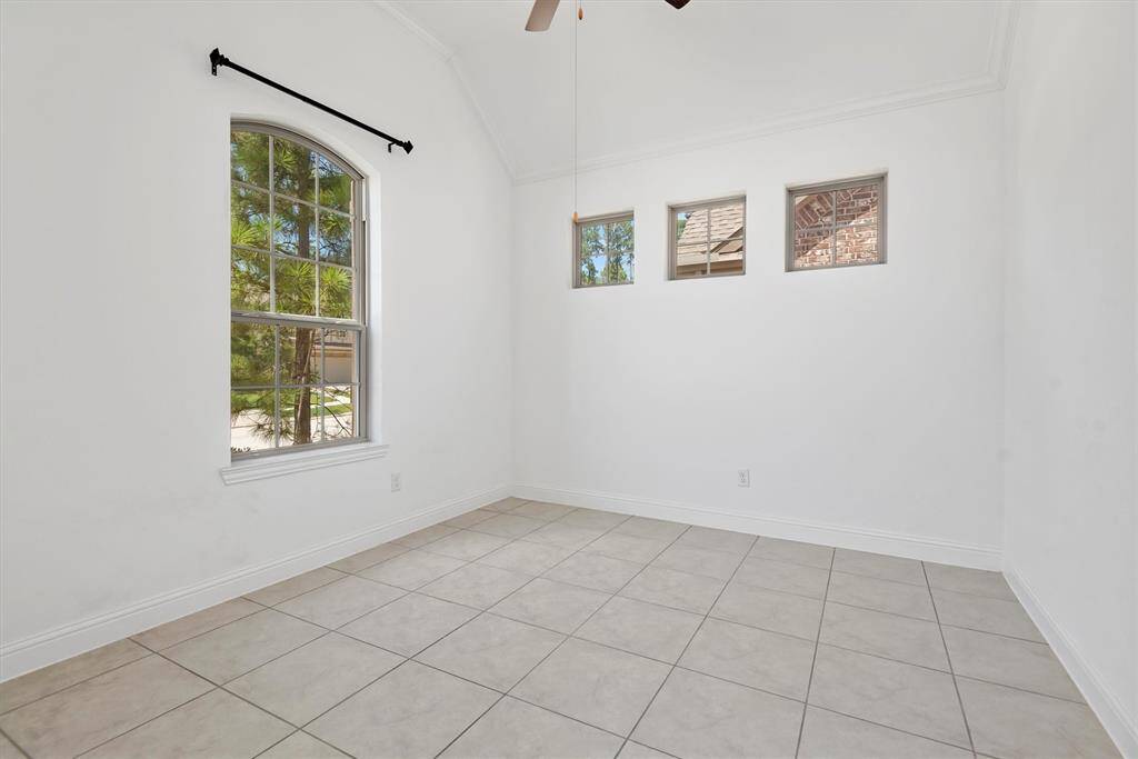 Study located at the front of the home with lots of natural light.