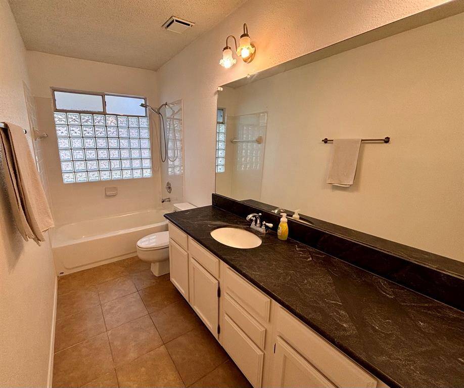 Newly remodeled guest bathroom