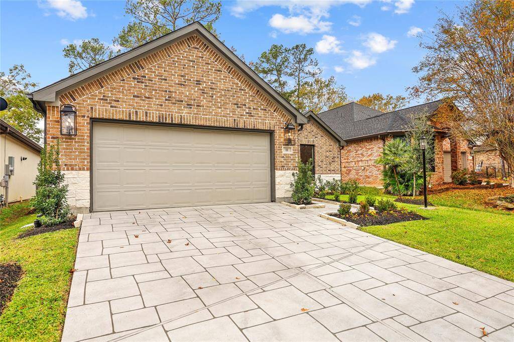 3 car tandem garage for storing your golf cart and other Bentwater toys!
