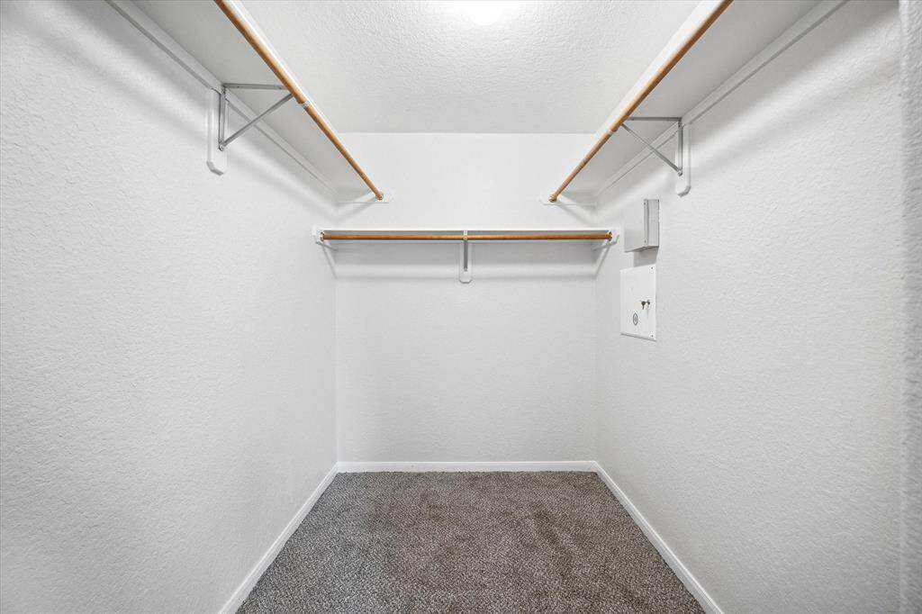 Primary walk-in closet