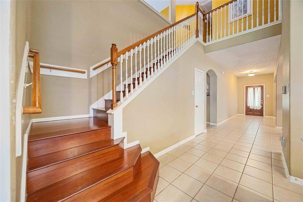 Staircase leading upstairs