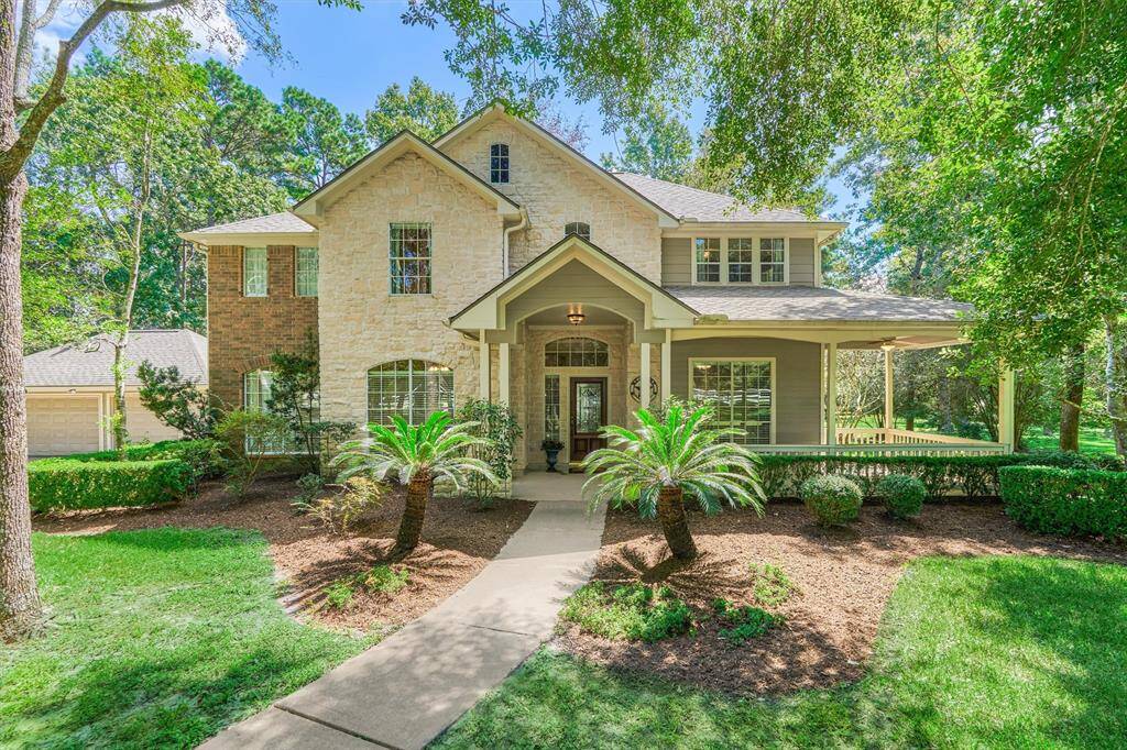 Embrace Nature's Beauty! Explore this remarkable two-story home and barn nestled within 5 acres of tranquility in the sought-after Red Oak Ranch community.
