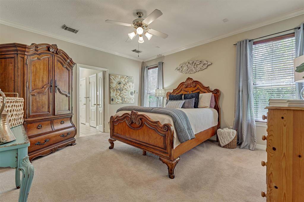 Primary bedroom on first floor