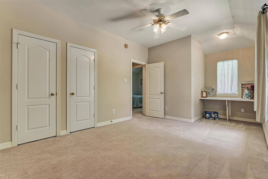 Bedroom #4 with built-in desk nook